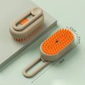 Pawdoo 3-in-1 Pet Spray Massage Brush with steam mist and dogs and cats