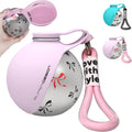 PawSip 2-in-1 stainless steel travel water bottle for small dogs